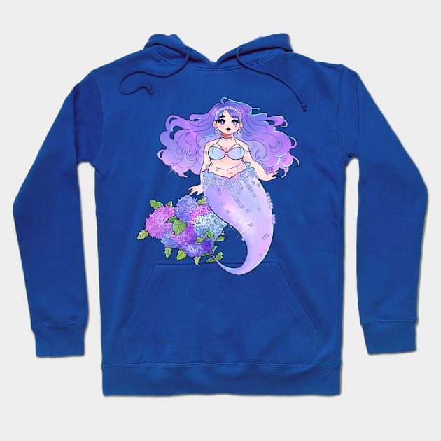 hydrangea Hoodie by pianta